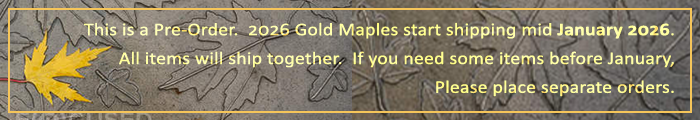 Preorder Gold Maples for 2026